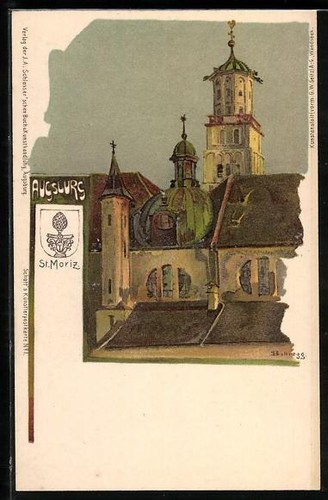 Lithograph augsburg - lithograph,