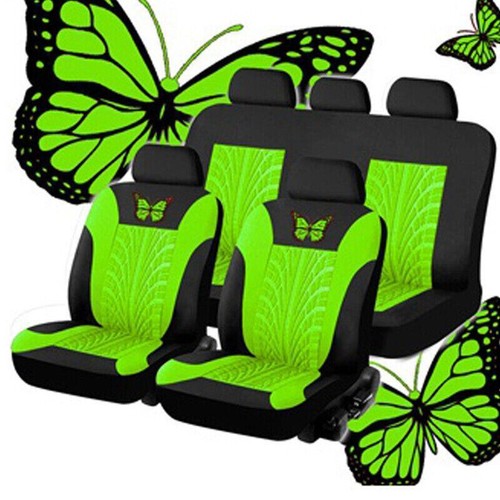 9pcs green car seat - 9pcs, covers