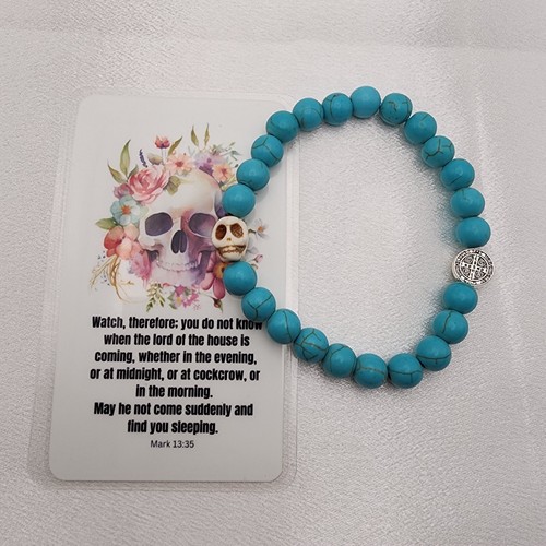 Turquoise blue memento mori - memento,