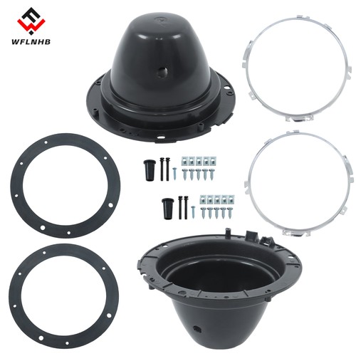 Headlight headlamp plastic - 7",