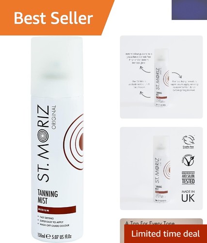 Moriz medium tanning mist - medium,