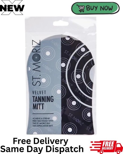 Moriz tanning mitt for even - st,